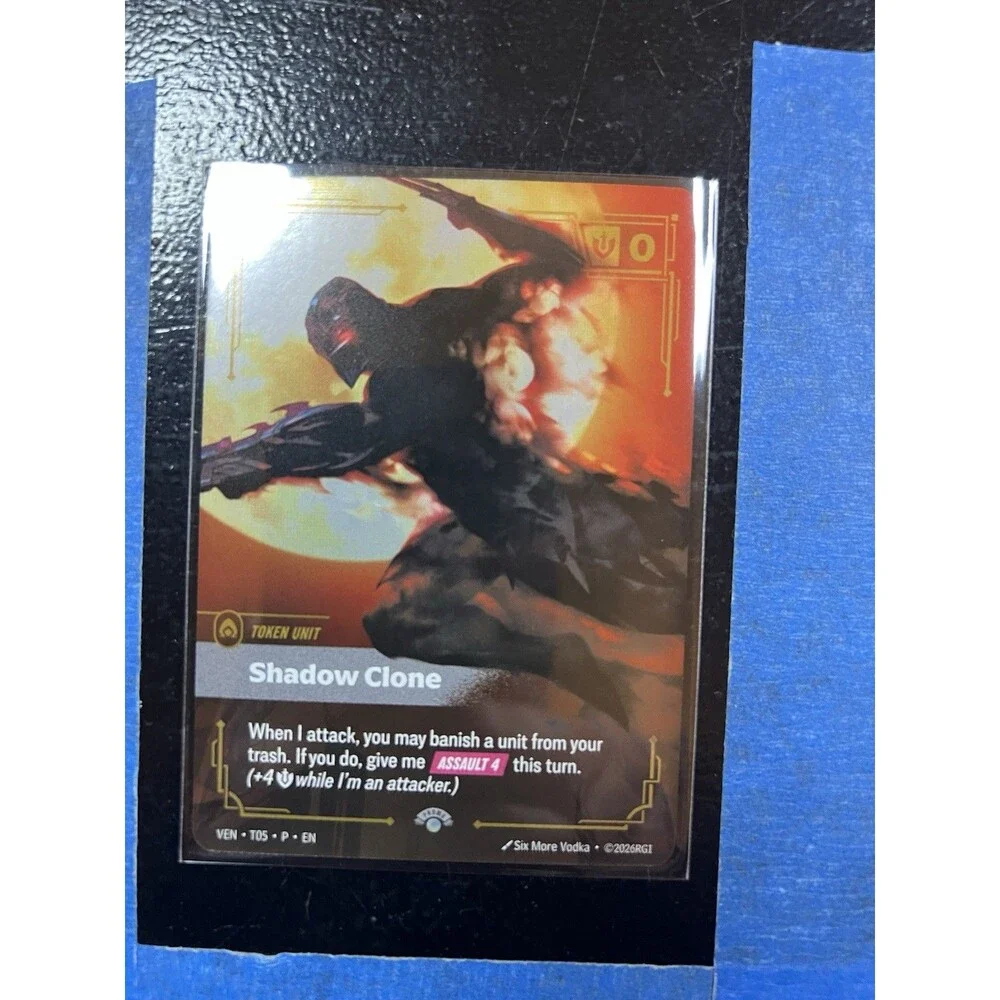 Shadow Clone Tentacle Riftbound Vendetta Vault Token Promo